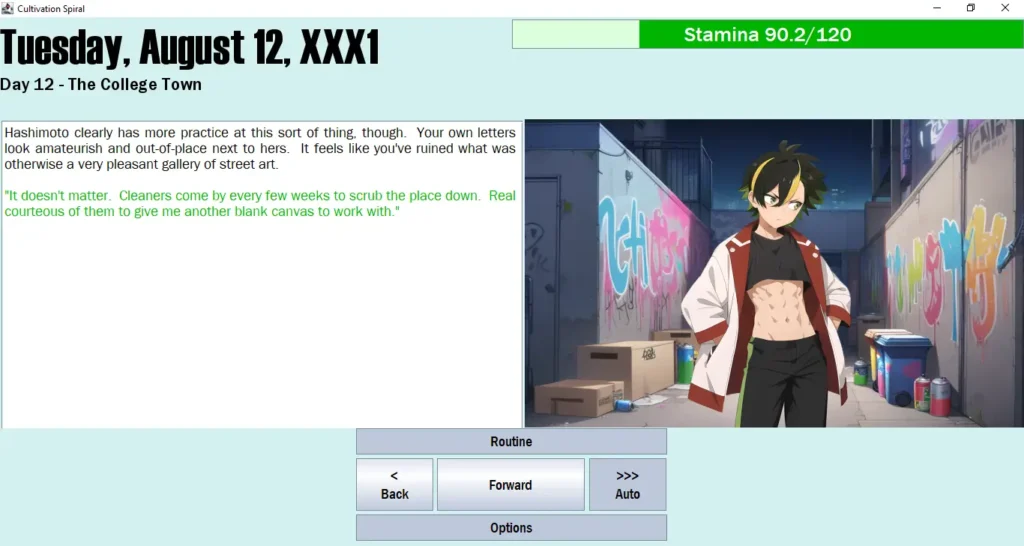 Cultivation Spiral screenshot 3 - free adult game