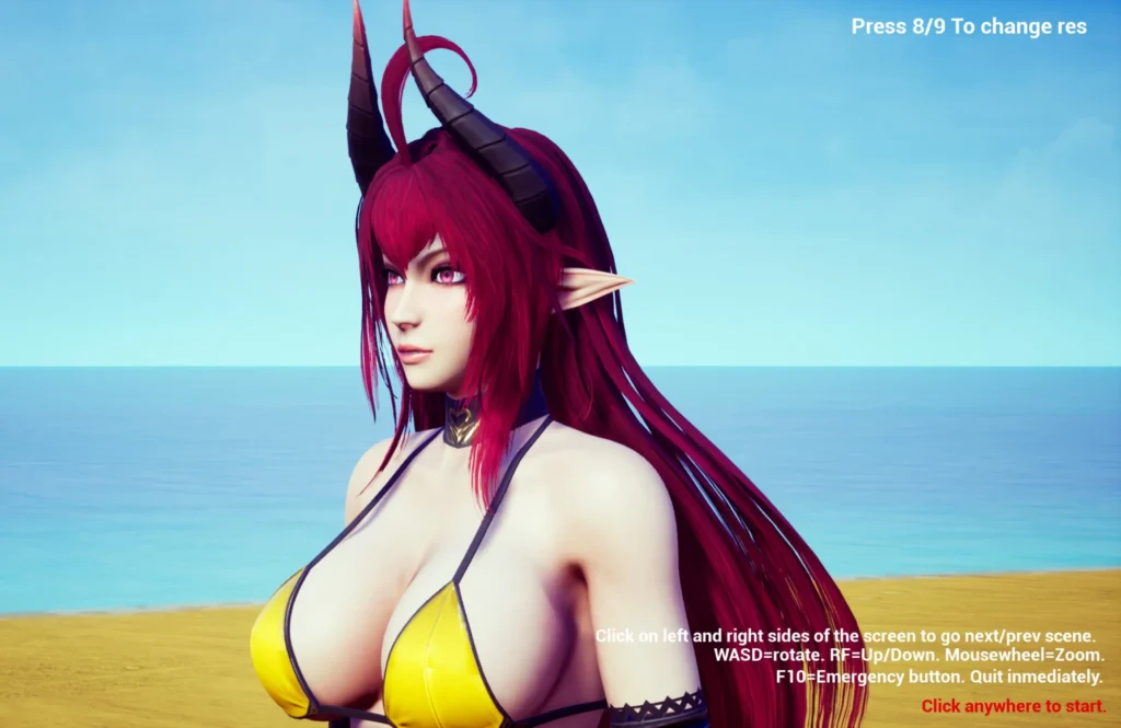 Daemon Girl Vs. Dildo Ball screenshot 3 - free adult game