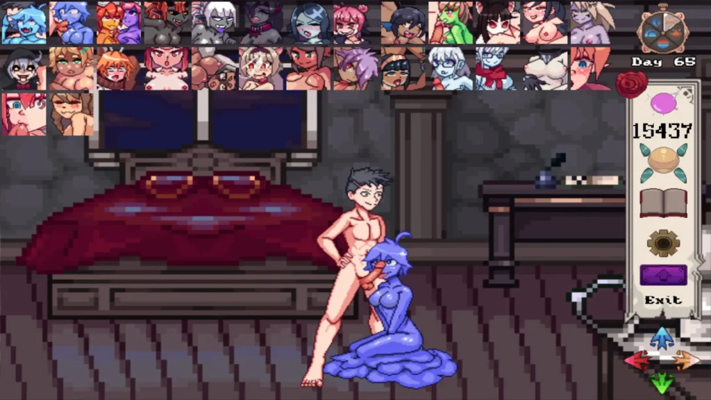 Magical Waifus Academy screenshot 4 - free adult game