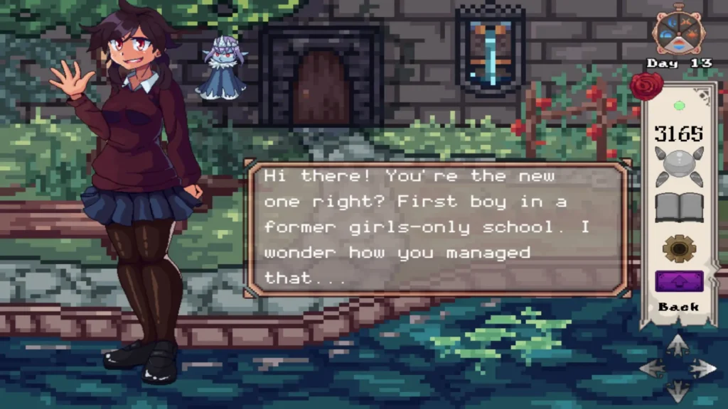 Magical Waifus Academy screenshot 2 - free adult game