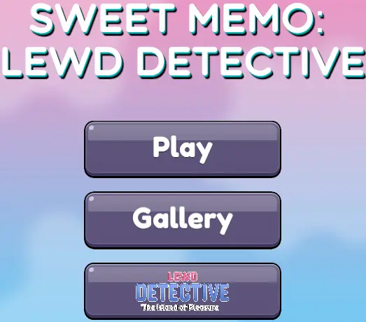 Sweet Memo Lewd Detective